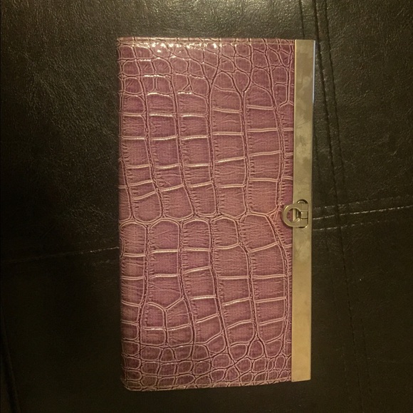 Purple wallet
