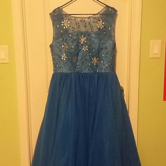 Blue Prom Dress