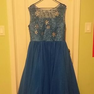 Blue Prom Dress
