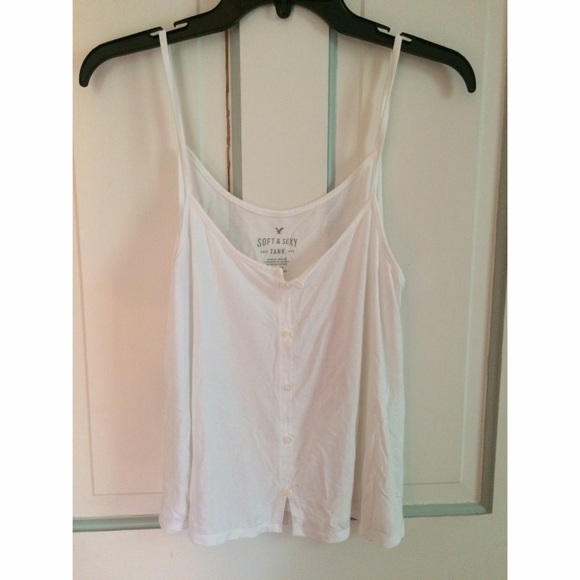Stylish White AEO Tank