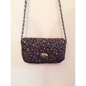 PINK Floral Crossbody Bag