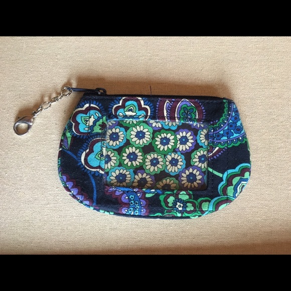 Vera Bradley ID Case in Blue Rhapsody
