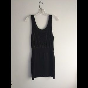 Forever 21 Black and Gold Shimmer dress