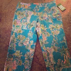 Lilly Pulitzer Originals Jungle Glam Toile Capri 2