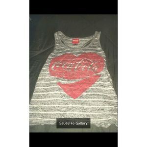coke cola vintage tank top