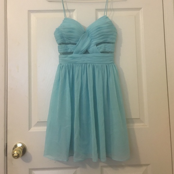 Beautiful turquoise formal dress