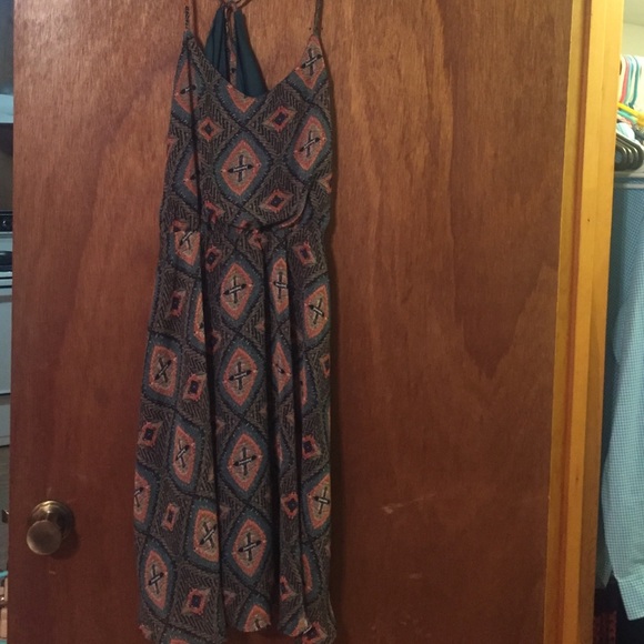 Flowy spaghetti strap dress