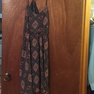 Flowy spaghetti strap dress