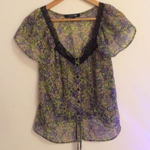 Floral blouse