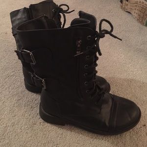 Black Combat Boots