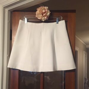 White Skater Skirt