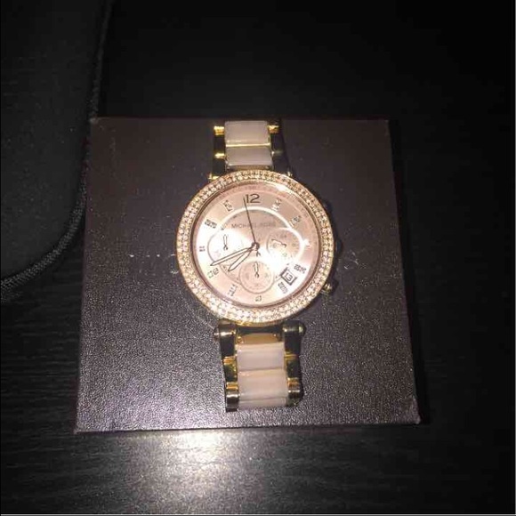 Rose Gold Micheal Kors Watch