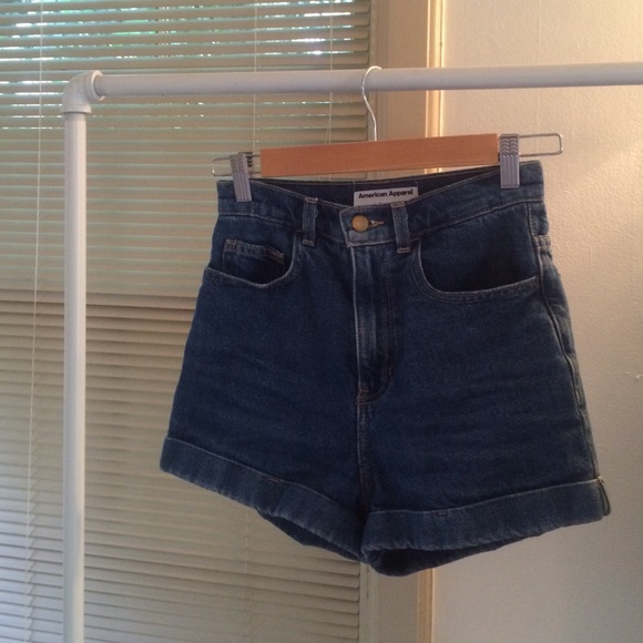 American Apparel Denim Shorts