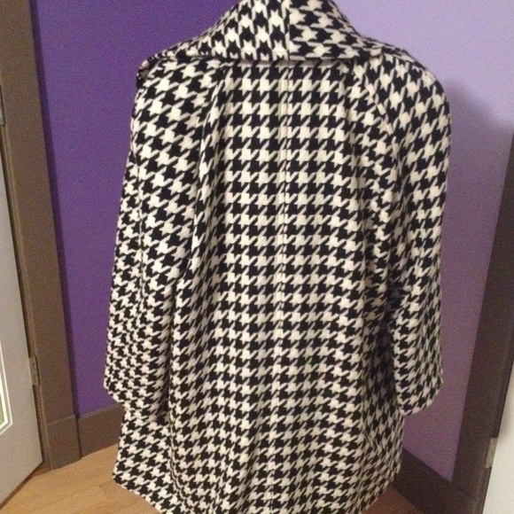 Evan Picone jacket hounds Tooth print. - Picture 3 of 4