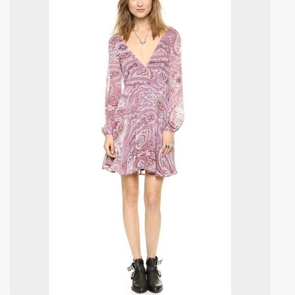 Love Sadie Paisley Cutout Dress
