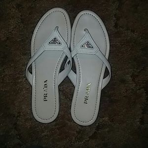 Prada flip flops