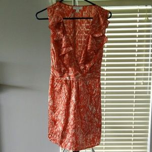 Maternity abstract floral printed blouse