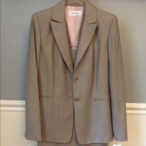 Calvin Klein skirt suit