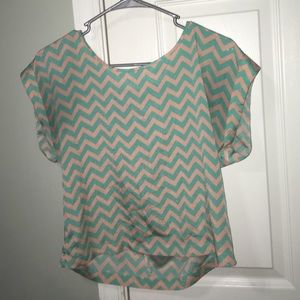 Chevron blouse