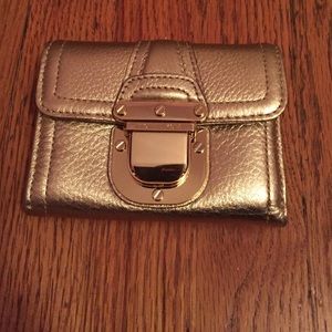 Gold Michel Kors Wallet