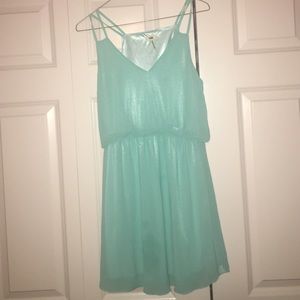Mint Double Strap Tobi dress