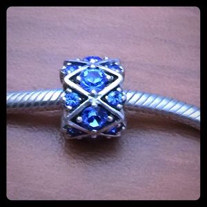 Chamilia blue bead charm