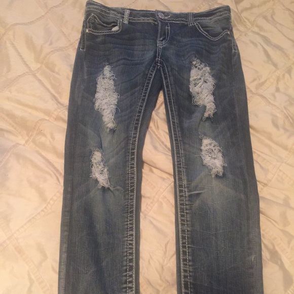 Almost FAMOUS ripped skinny jeans