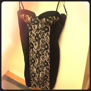 Asos tube dress with optional straps