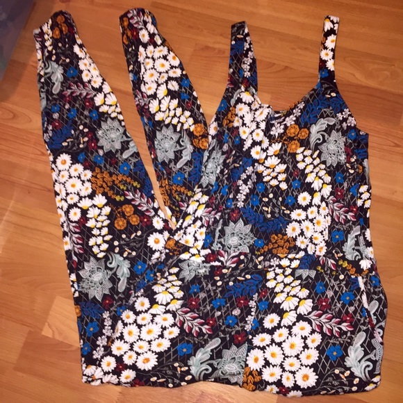 Floral summer jumpsuit