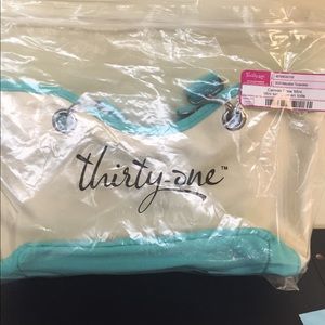 Thirty One mini canvas bag