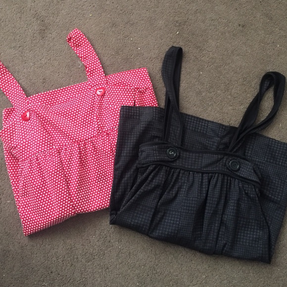 2 jumper dresses bundle