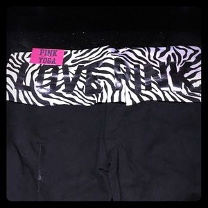 Brand new, boot cut Pink yoga leggings!