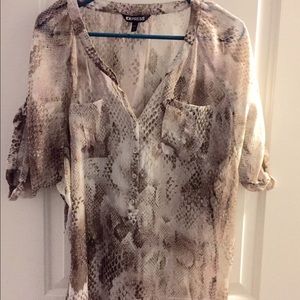 Express Sheer blouse