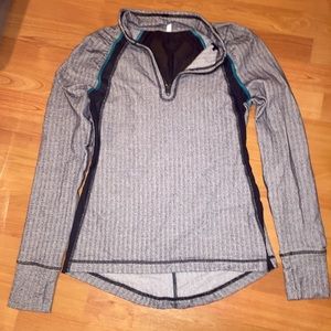 Grey Black workout sweater