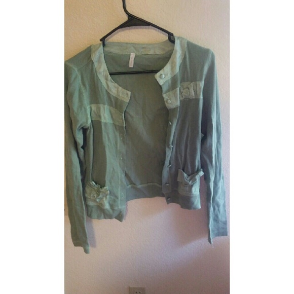 Light Green Cardigan