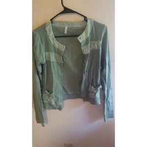 Light Green Cardigan