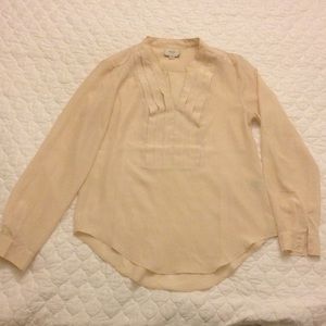 Cream blouse