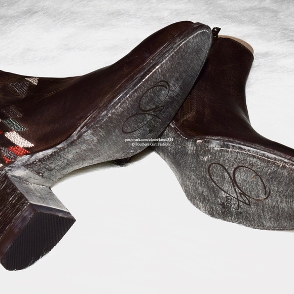 OLD GRINGO Boots Embroidered Southwestern Shoes - Picture 2 of 4