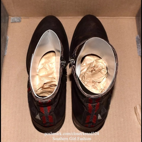 OLD GRINGO Boots Embroidered Southwestern Shoes - Picture 4 of 4