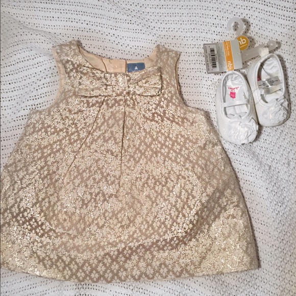 Gap dress and carter shoes. never worn