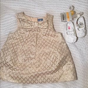 Gap dress and carter shoes. never worn