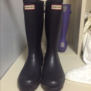 Plum Dark Purple Hunter Boots Rainboot
