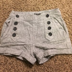 High waisted shorts from Express