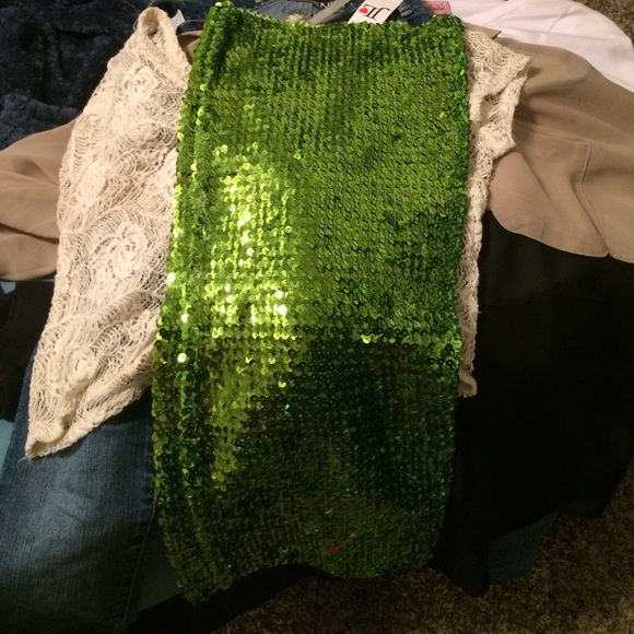 Dress shiny