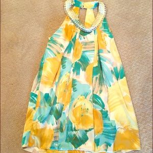 Beautiful BCBG silk cocktail dress