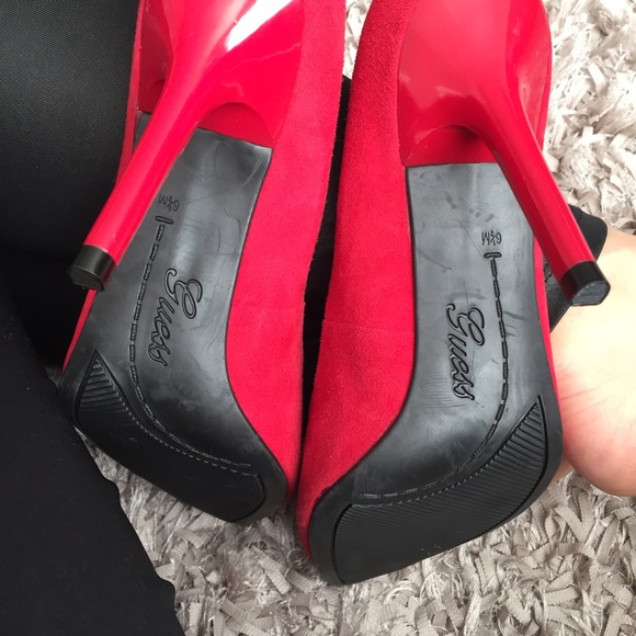 *sold* Gorgeous suade heels - Picture 3 of 3