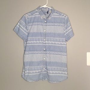 Men's Geometric Festival Shirt