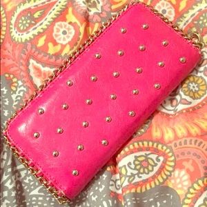 Pink and Gold Wallet