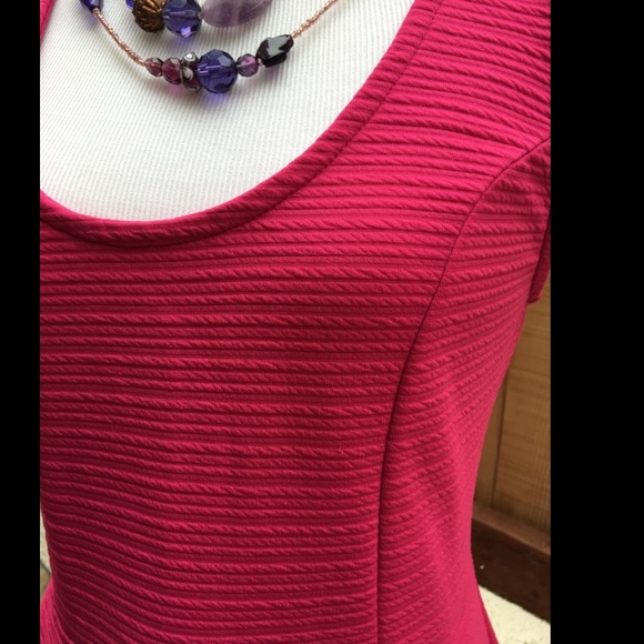 BUNDLE FOR RAQUEL - Hot Pink Skater Dress - Picture 4 of 4