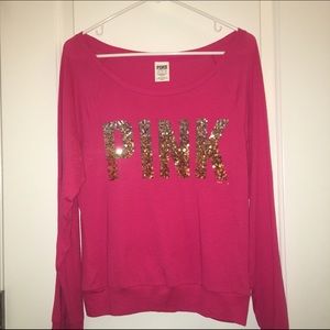 SOLD!! Hot pink PINK long sleeve